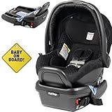 Peg Perego - Primo Viaggio 4-35 Car Seat w Extra Base and Baby on Board Sign - Pois Black by Peg Per