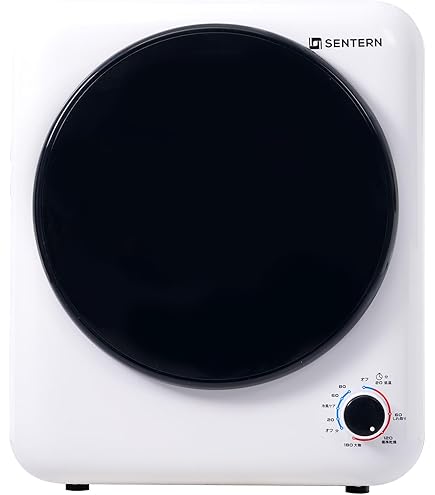 Amazon | Simpolu 衣類乾燥機 小型 4kg ダイヤル式 大容量 除湿 自動