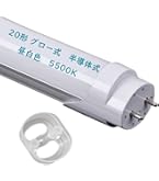Amazon.co.jp: オーム電機 直管LEDランプ Hfインバーター式器具専用 40