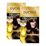 サイオス オレオクリーム 白髪染め 3Mオリーブマット 2個パック[医薬部外品] セット (50g+50g)×2+おまけ付き (おうちで手に入るサロン品質) 3M