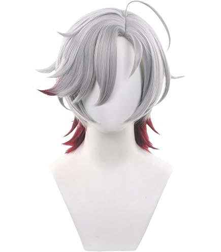 Amazon.co.jp: 【Azuiblc】原神 ファルカ 大団長 コスプレ ウィッグ