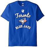 MLB Toronto Blue Jaysメンズの58tティー、ロイヤル、Large