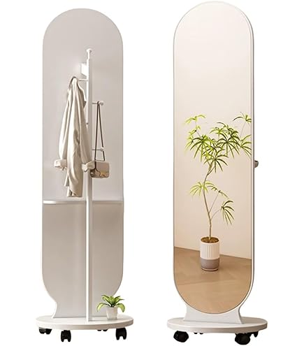 Amazon.co.jp: 山善(YAMAZEN) 鏡 ミラー 姿見 壁掛け全身鏡 軽量 完成