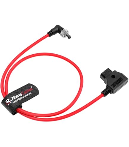 D-Tap To 5.5x2.1mm DC Power Cable - 12V Monitor Power Cord For Atomos, SmallHD, Video Devices