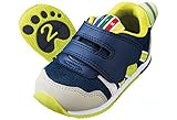 イフミー IFME ベビー スニーカー 6703 (14.5cm, ネイビー)