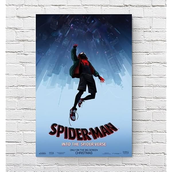 Amazon.co.jp: 映画ポスター スパイダーマン スパイダーバース SUPIDER 