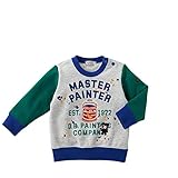 ダブルB(mikihouse) ＢくんのPAINTERトレーナー（63-5601-977） 120cm マルチ（87）