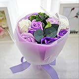 【Amazon.jp限定】BIO ミディローズブーケ　フレグランスソープフラワー　ローズ9輪　定番商品　クリアバック・ギフトボックス付　お祝い　記念日　お見舞い　バレンタインデー　ホワイトデー　母の日