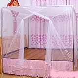 蚊帳 ６畳 涼しく 快適 軽涼 メッシュ 赤ちゃん ベビー ベッド ムカデ 虫 防止 簡単 吊り下げ 220×200×300