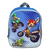 Fast Forward Little Boys' Mario Mini Backpack, Blue, One Size [並行輸入品]