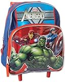 12" Marvel the Avengers Small Rolling Backpack with Wheels [並行輸入品]