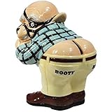 8.25インチBooty Call Collectible Coot Paintedセラミック貯金箱