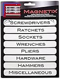 Chroma 47001 Silver Toolbox Magnet Label Kit - 8 Piece [並行輸入品]