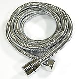 KES Stainless Steel 8.2 Ft or 100-Inch Extra Long Shower Head Hose Bathroom Toilet Handheld Showerhe