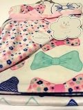 Baby Blanket Bows Reversible [並行輸入品]