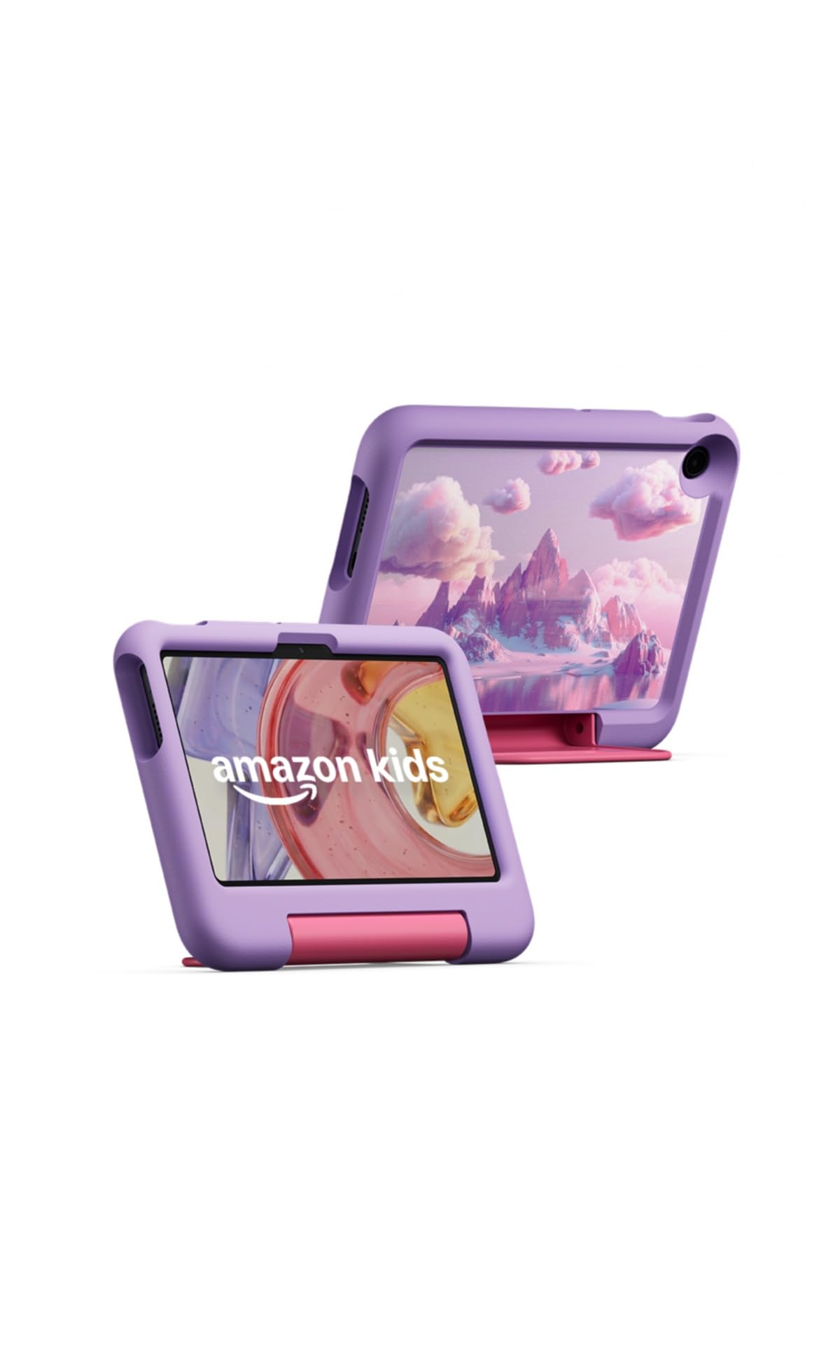 Amazon キッズ タブレット 8 最新モデル - 対象年齢3歳以上、8.7インチ HD ディスプレイ、長時間バッテリー、数千点のキッズコンテンツが1年間使い放題、キッズ向け保護カバー付き、マウンテン