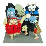 さんけい スタジオジブリmini 平成狸合戦ぽんぽこ 妖怪大作戦 ノンスケール ペーパークラフト MP07-30