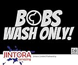 JINTORA ステッカー/カーステッカー - Boobs Wash Only! - おっぱいは洗うだけ！ - 190x80mm - JDM/Die cut - 車/ウィンドウ/ラップトップ/ウィンド