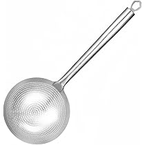 Amazon | カス揚げ 油切り こし器 あく取り メッシュお玉