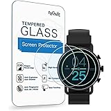 (3枚)Frgnie Compatible with Skagen Falster Gen6 保護フィルム 高透過率 9H硬度 薄型 防気泡 腕時計スクリーン強化ガラスフィルム