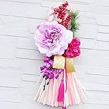 お正月飾り【2018】タッセルシリーズ (ピンクローズ)