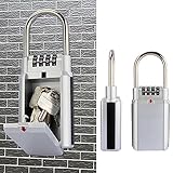 TeFuAnAn セキュリティ キーボックス キーボックス 鍵保管 暗証番号 　壁掛け 防犯　 盗難防止 安心　 安全