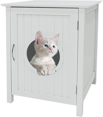 Pety 猫用トイレ カバー付き Amazon | Yeebeny 猫用トイレボックスカバー、猫トイレ猫トイレ