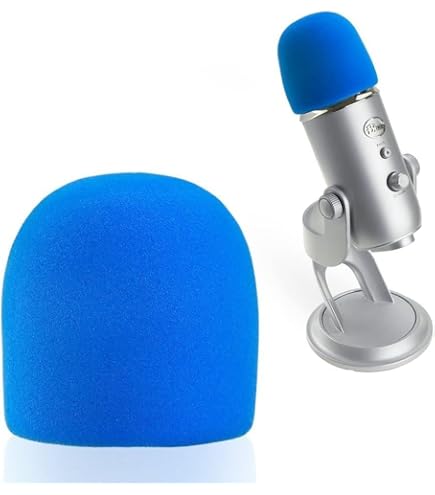 Amazon.co.jp: 専用 マイクスポンジの防風カバーBlue Yeti/Blue Yeti