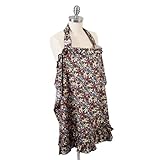 Bebe au lait　ベベオレ　HooterHiders　授乳カバー　イラスト説明書付き　フリル付き　ミニ