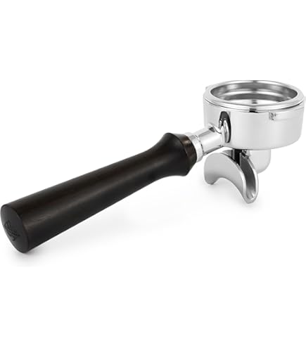 NEOUZA Ensemble de filtres sans fond 58 mm pour machine à expresso Breville Sage BES900XL, BES920XL, BES980XL, BES990BSS 304 en acier inoxydable 2 oreilles, panier, cuillère, tapis de tampage, brosse