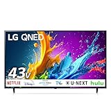 液晶テレビ 量子ドット 43QNED80TJA [43V型 /4K対応 /BS 4Kチューナー内蔵 /YouTube対応/Netflix対応]