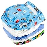 Kushies 5 Pack Reusable Ultra-lite Diapers for Toddlers, Boy by Kushies [並行輸入品]