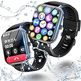 スマートウォッチ【2024アップグレード】Bluetooth5.3通話機能付き 超薄型 1.83インチ大画面 着信通知 100多種類運動モード IP68防塵防水 腕時計 活動量計 230mAh大容量バッテリー 歩数計 5-7日連続使用 SMS/Twitter/Line/メッセージ通知 音声アシスタント 200+文字盤自由設定 遠隔撮影 目覚まし時計 iPhone/アンドロイド対応 スポーツウォッチ