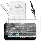 【2+1入り】Galaxy 5G Mobile Wifi SCR01 用の ガラスフィルム+ Galaxy 5G Mobile Wifi SCR01 用の ケース クリア TPU【日本旭硝子素材採用】ギャラクシー 5G モバイル Wifi 用の フィルム 硬度9H 強化ガラス +ギャラクシー 5G モバイル Wifi ケース 透明 耐衝撃 擦り傷防止 スマホケース 耐水、防指紋 zbseeky