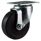 ナンシン 産業用キャスター ゴム 75mm STC-75 EM