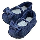 AmazingDeal ベビーシューズ 乳幼児 披露宴 滑り止め 蝶結び ズック ファーストシューズ 軽い 女の子 柔らかい 赤ちゃん 歩きやすい 花柄✿ インドア ストライプ (11cm)