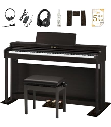 Amazon | 河合 木製鍵盤電子ピアノ CAシリーズ プレミアムホワイト