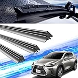 NX ワイパー 替えゴム 適合サイズ 純正互換品 AGZ10 AGZ15 AYZ10 AYZ15 H30.9 ~(2018.9 ~) 運転席 助手席 リア 3本セット WeCar