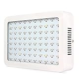 Morsen 800W植物LEDライト 新型ダブルチップ、フルスペクトル（AC85～265V）　水耕栽培ランプ、野菜工場、植物農園、植物栽培工場（10W*80pcs＝800W）