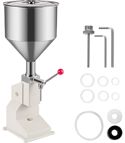 Amazon | HRouGE【進化版】 液体充填機 分注器 小型充填機 5-3500ml 