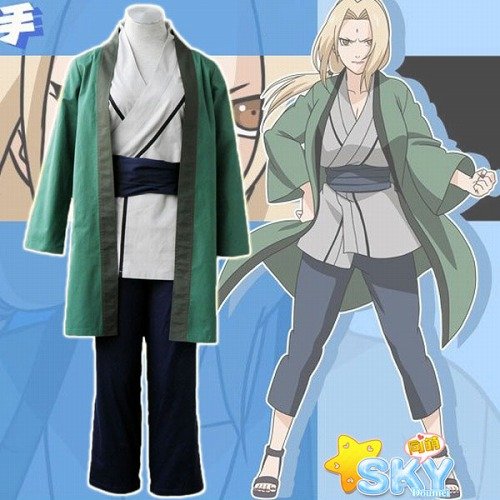 超人気コスプレ服♪NARUTO -ナルト- 綱手（ツナデ）成年衣装　洋服　コスプレ衣装/アニメ/変装・仮装/女装/学園祭/制服 　100％実物撮影 女性M
