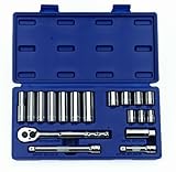 Williams 50664 3/8-Inch Drive Socket and Drive Tool Set, 18-Piece by Snap-on Industrial Brand JH Wil