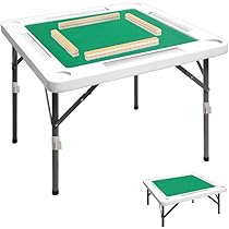 Amazon | 「SUNPIE」麻雀卓 折り畳み式 麻雀台 高密度ポリエチレン 耐