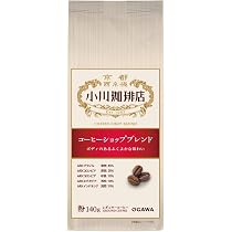 Amazon.co.jp: 小川珈琲店 有機珈琲 オリジナルブレンド 粉 140g ×3個