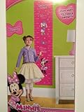Minnie Mouse Self-Stick Removable Growth Chart by Disney [並行輸入品]