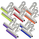 Copeflap 目玉クリップ 袋止め 特大 強力 キッチン カラー ゴム付き (10)