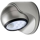 LIGHT IT by Fulcrum 20031-101 6-LED Wireless Motion Sensor Weatherproof Porch Light, Silver [並行輸入品]