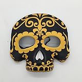 Weryn(TM) 謎の天使布マスク怖い恐怖ゴーストスカルスケルトンホラーカーニバルパーティーがひどいハロウィーンマスクカーニバルをマスカレード[3]