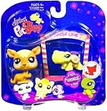 Littlest Pet Shop Assortment 'A' Series 4 Collectible Figure Kangaroo and Turtle with Finish Line [並