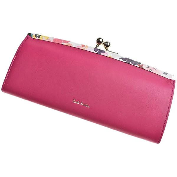 Amazon | [ポールスミス] ヘイジーパンジートリム がま口 長財布